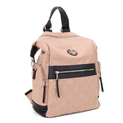 The Natasha Nylon Quilted Backpack