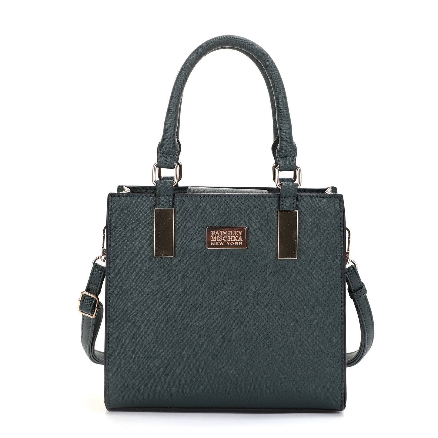 The Louise Saffiano Lady Bag with Removable Shoulder Strap