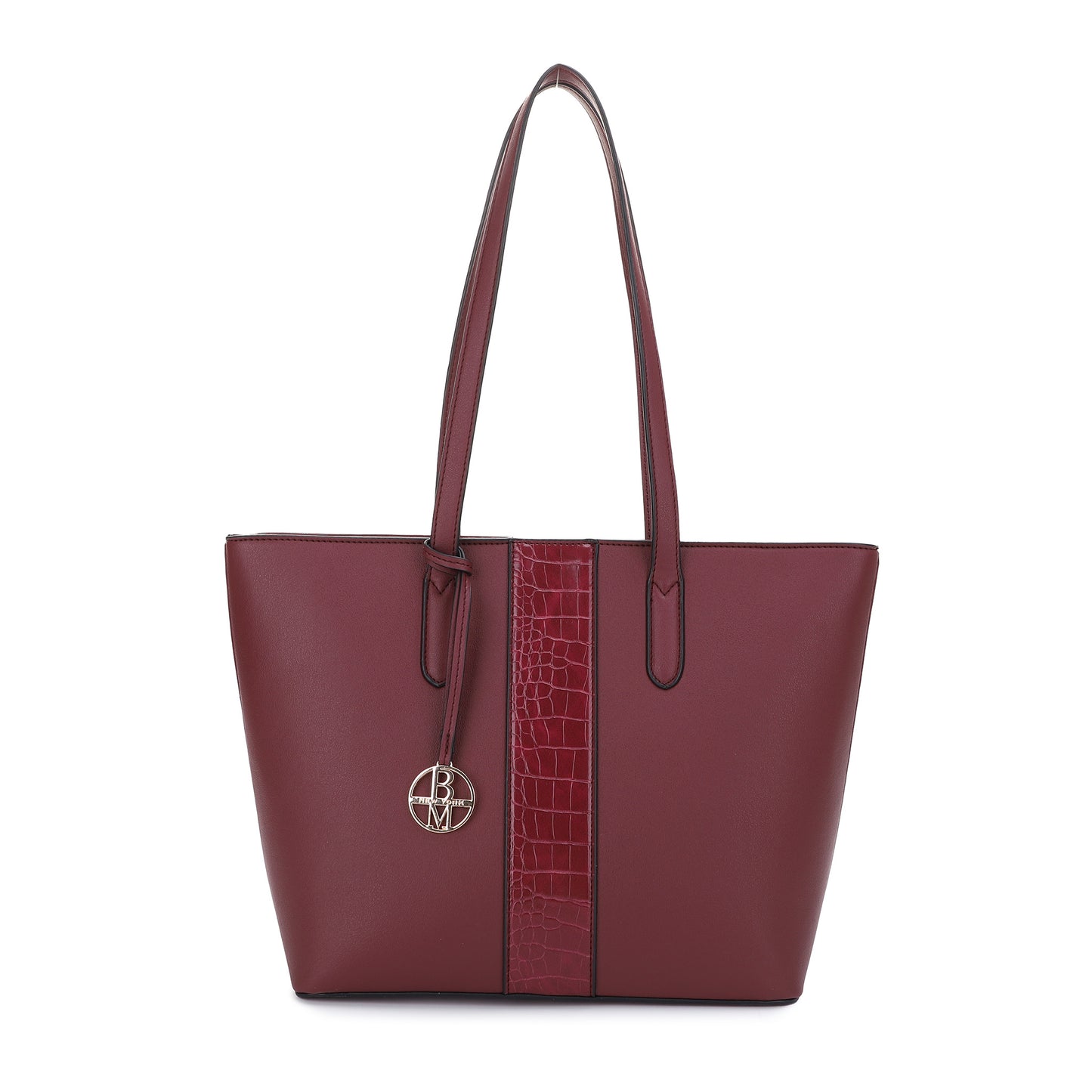 The Margaurite Tote With Croc Trim
