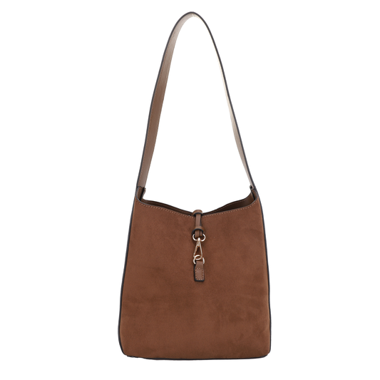 Jackie Suede Bucket Bag