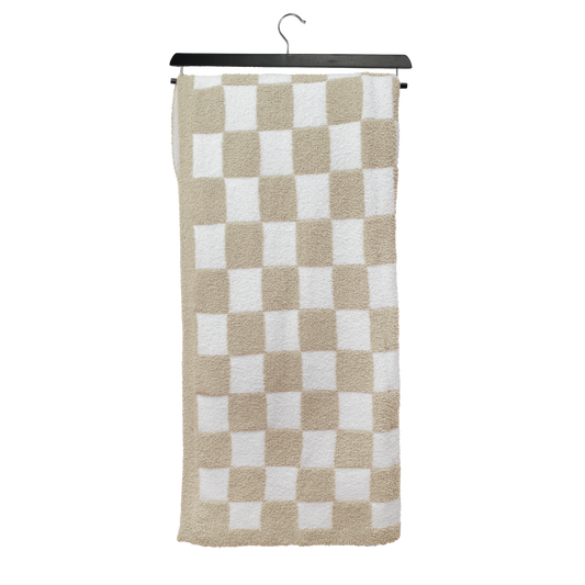 FEATHER KNIT JACQUARD THROW, 50”X60”